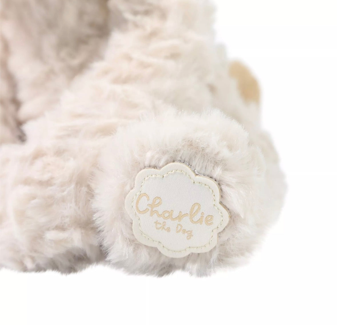 Softies - Charlie  The  Plush Sitting Dog 22cm