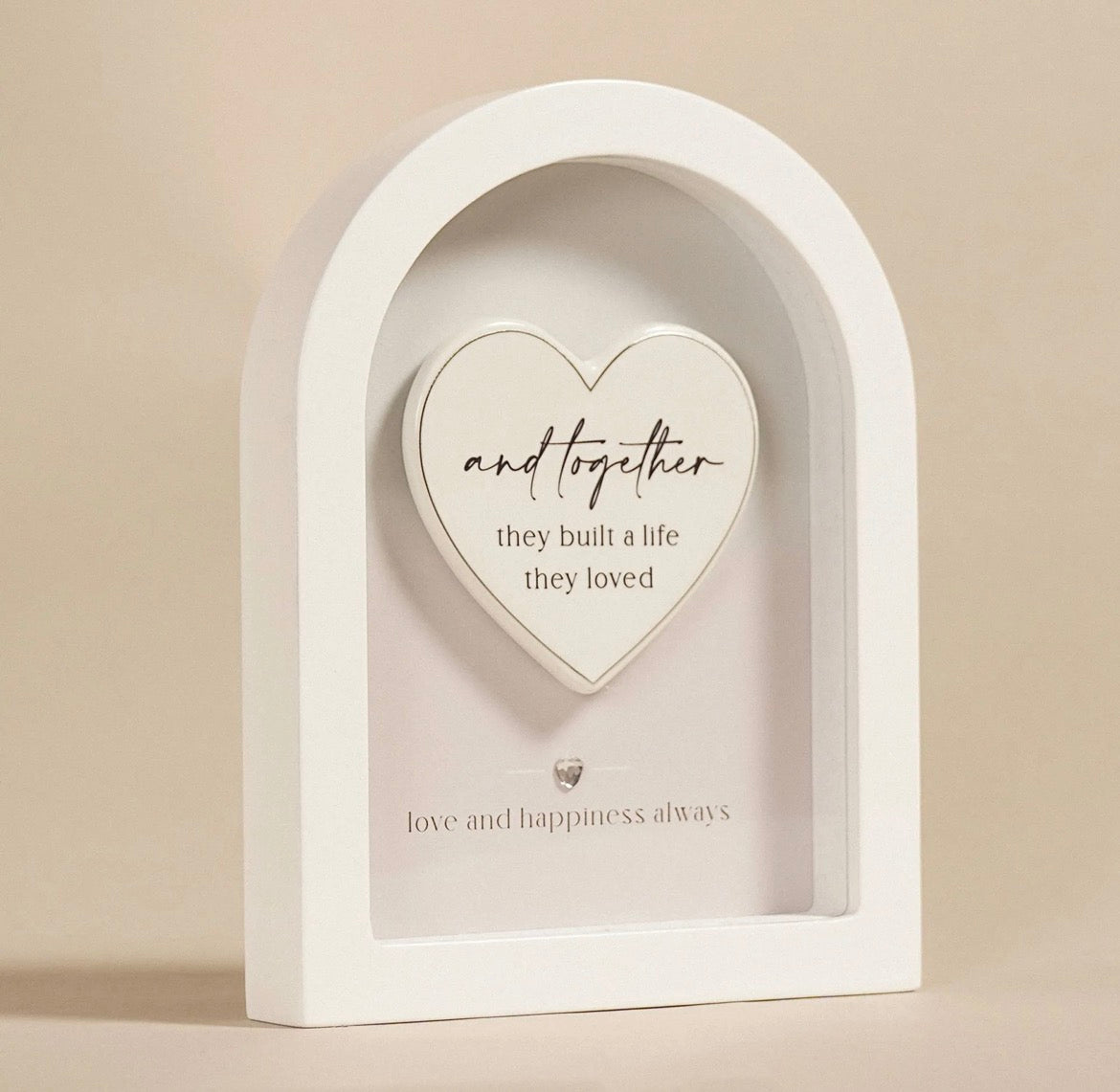 Amour Arch Plaque - Together