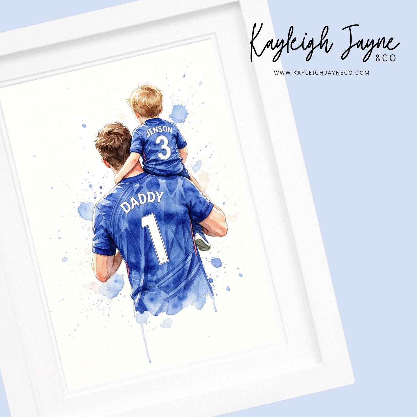 Custom Dads Team Print (please read instructions carefully)