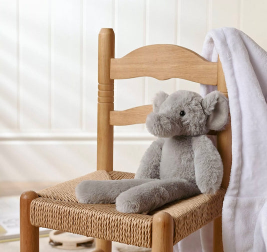 Softies - Long Legs Nelly Light Grey Elephant