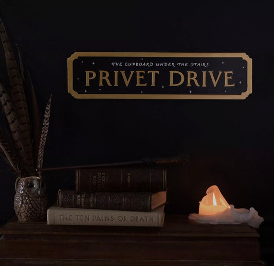 Harry Potter Alumni - Privet Drive Wall/Door sign