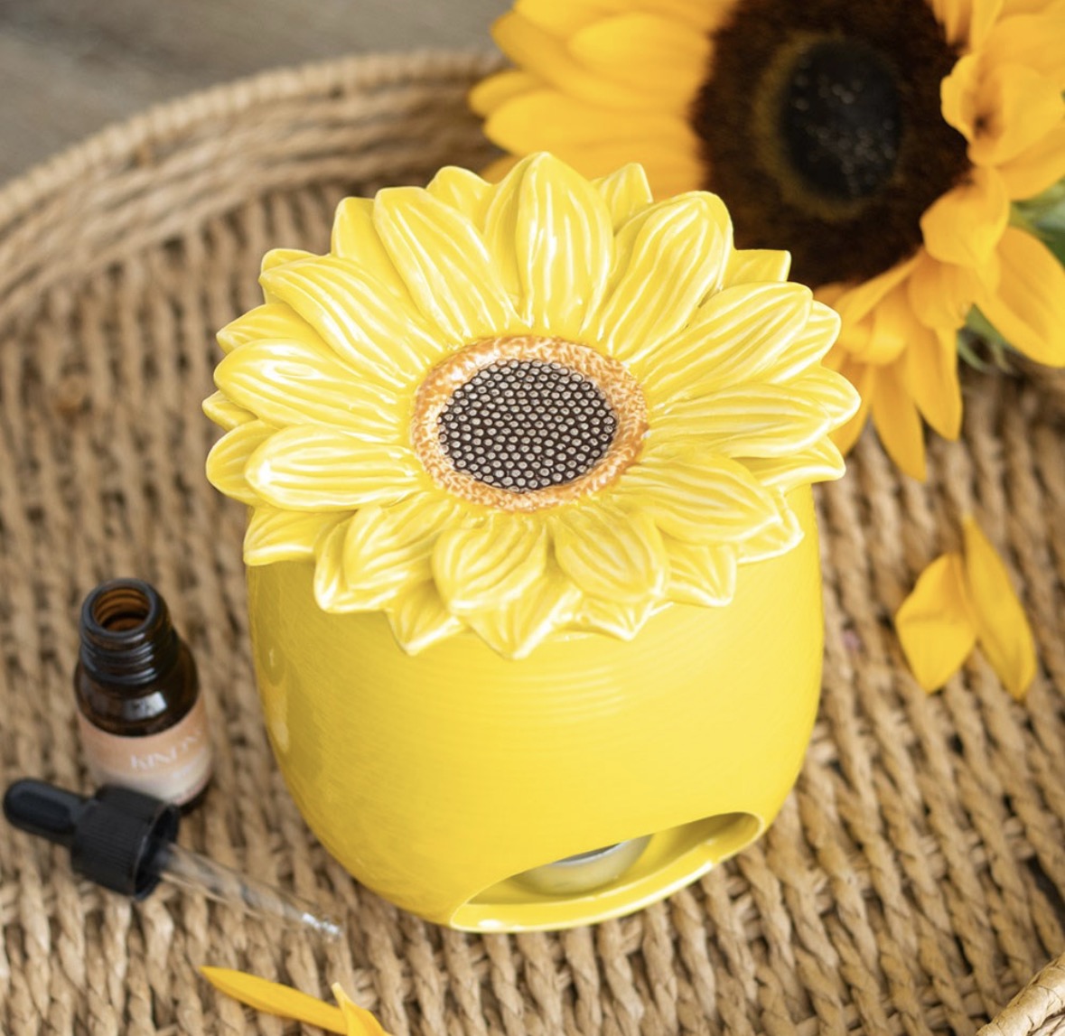 Sunflower Shaped Oil/Wax Burner