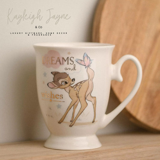 Disney magical beginnings Bambi dreams & wishes mug