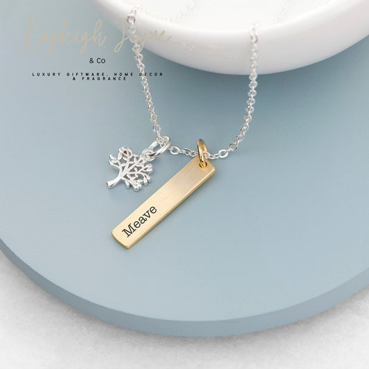 Tree Of Life Personalised Necklace