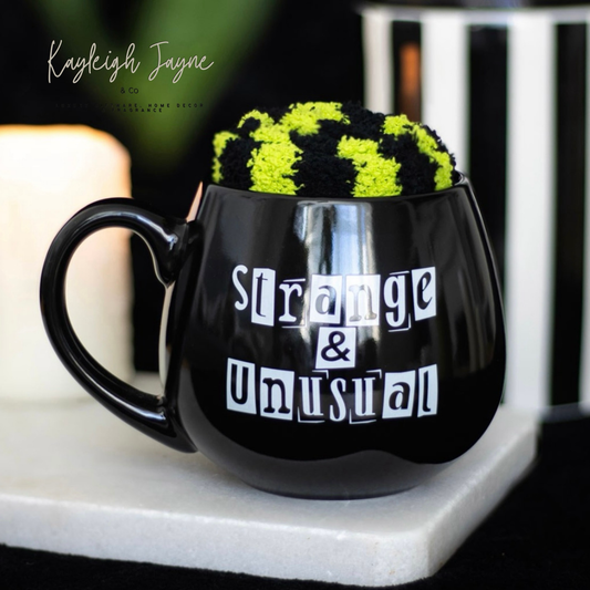 Strange And Unusual Mug & Socks Set