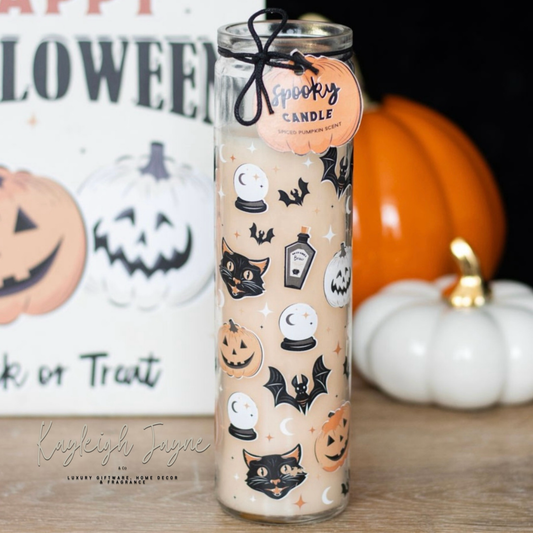 Spooky Spiced Pumpkin Candle