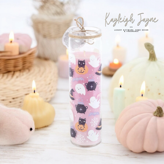 Spooky Cute Halloween Candle - Candy Apple Scent