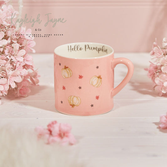 Hello Pumpkin Pink Mug