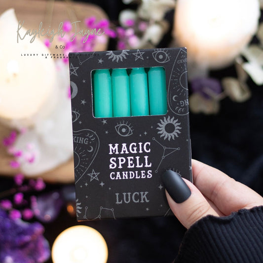 12 X Magic Spell Candles - Luck