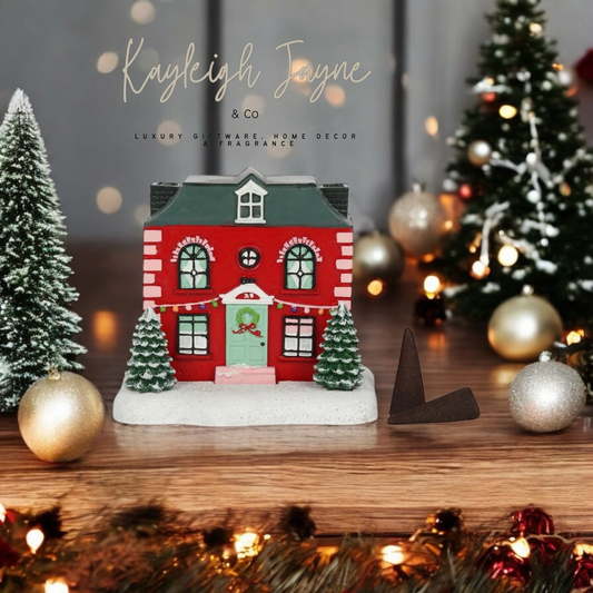 Christmas House Incense Cone Burner