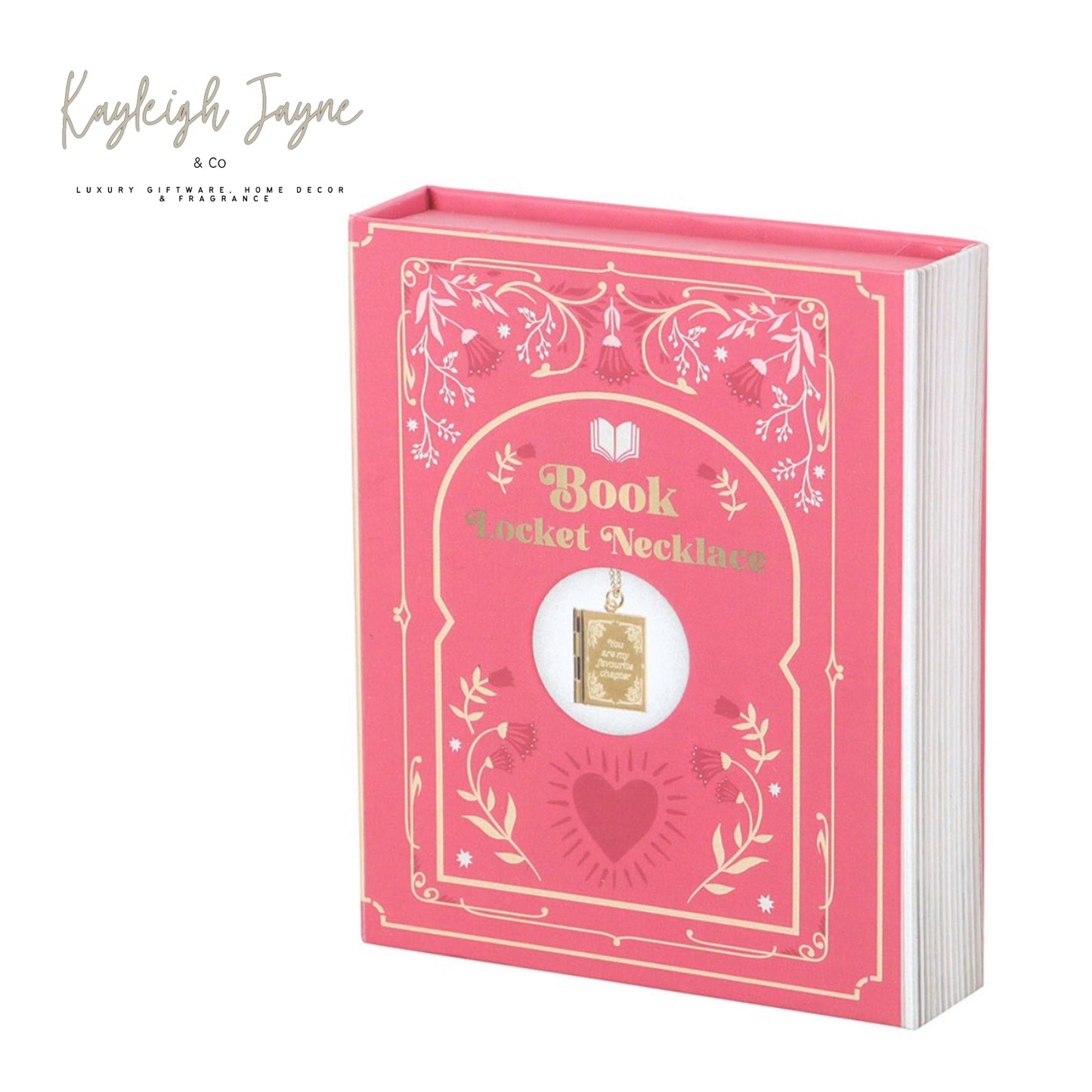 Book Club - Book Locket Necklace