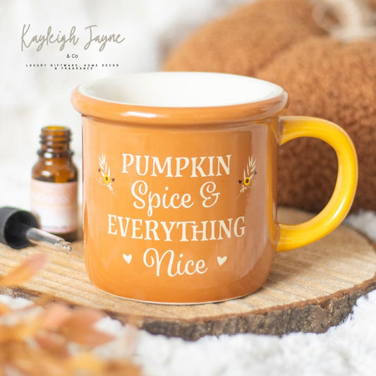 Pumpkin Spice Oil/wax Burner mug