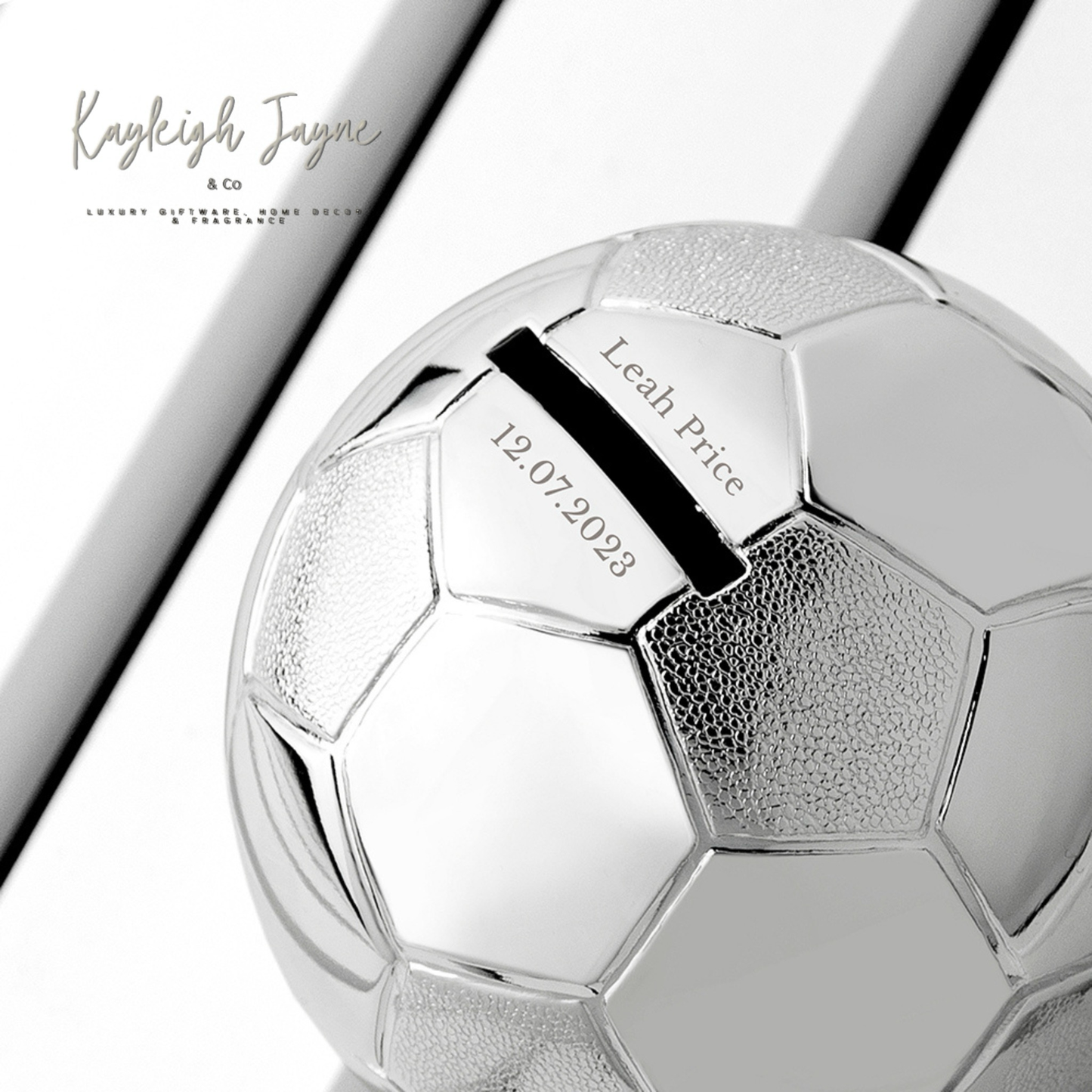 Football Money Box - Personalised