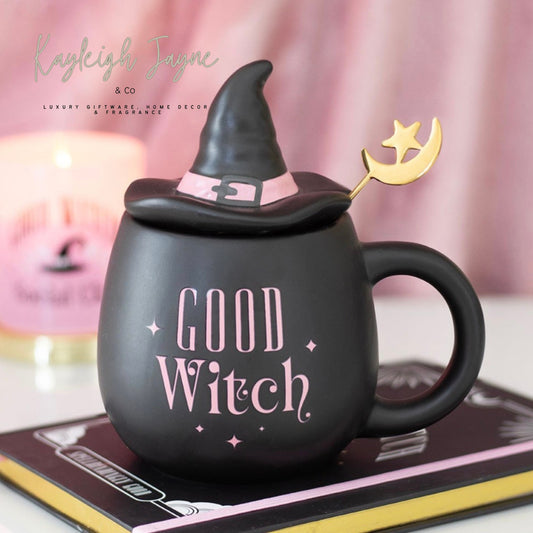 Good Witch Mug With Lid