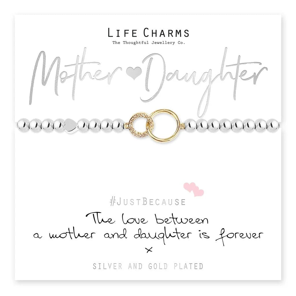 Life Charms - Love Between Mother & Daughter Bracelet